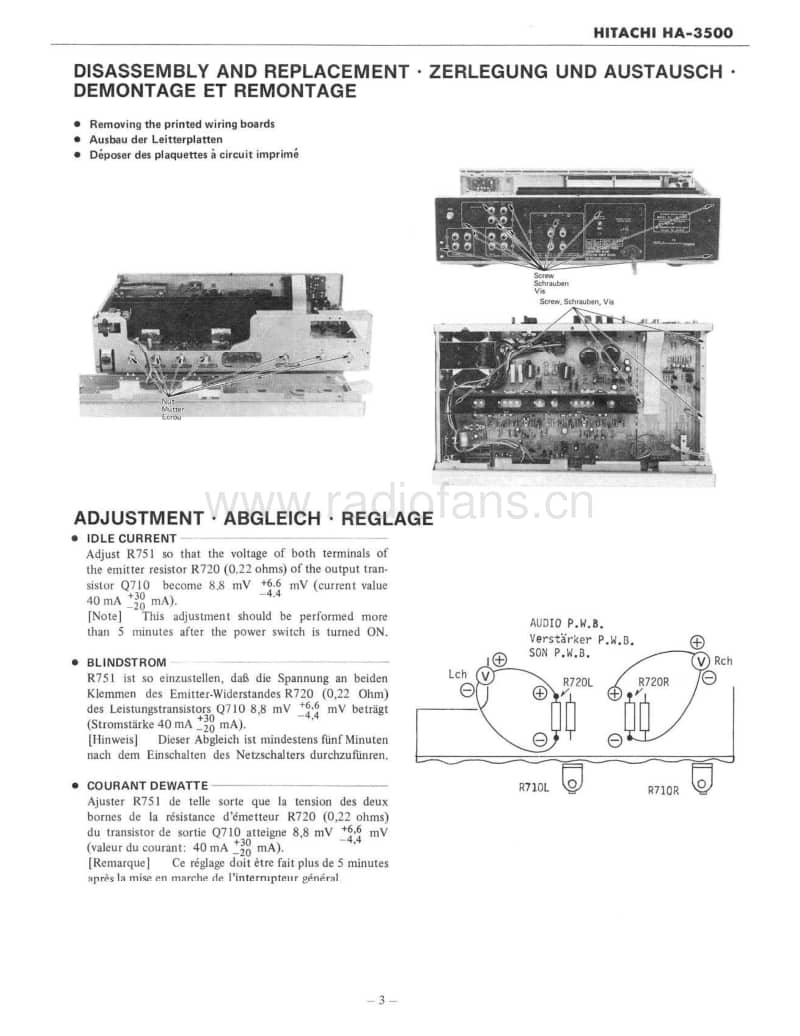 Hitachi-HA-3500-Service-Manual电路原理图.pdf_第3页