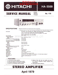 Hitachi-HA-3500-Service-Manual电路原理图.pdf