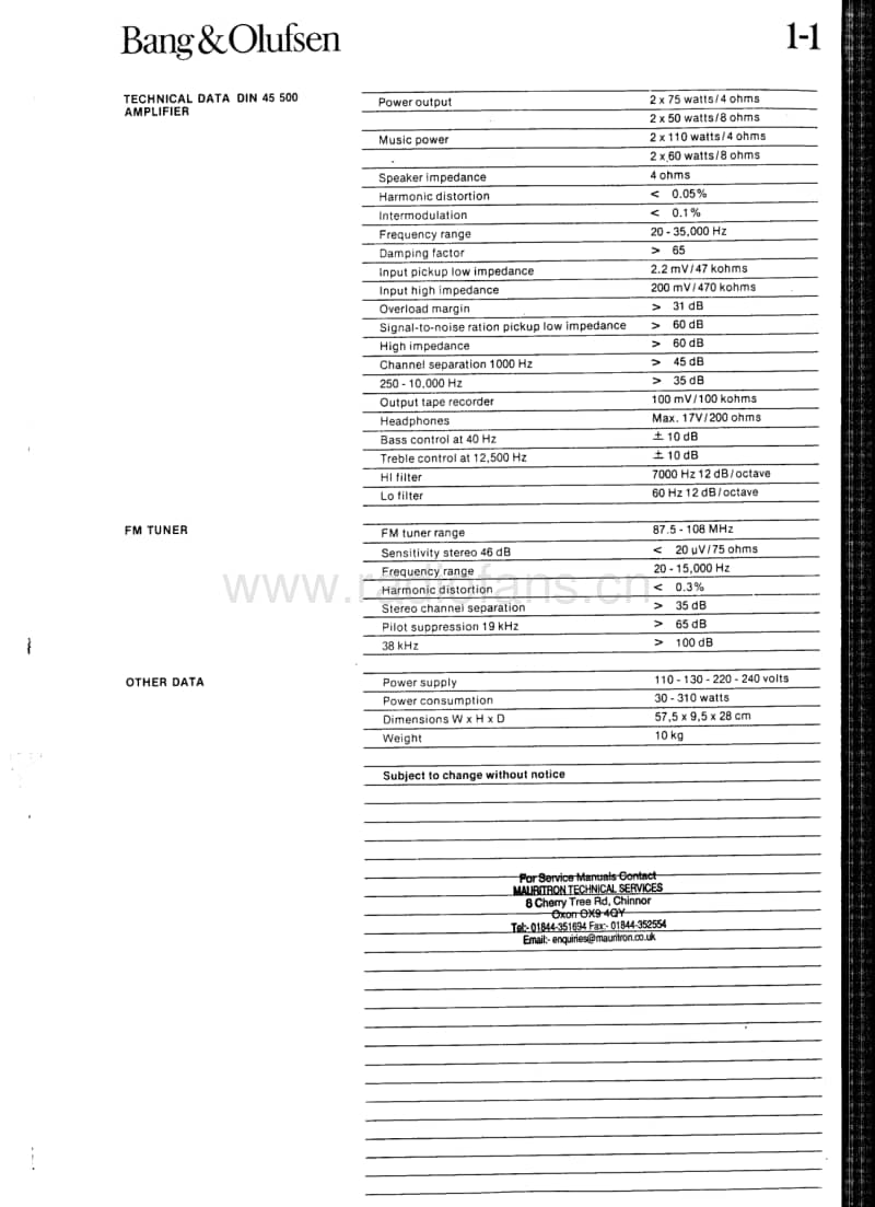 Bang-Olufsen-Beomaster_4401-Service-Manual电路原理图.pdf_第3页