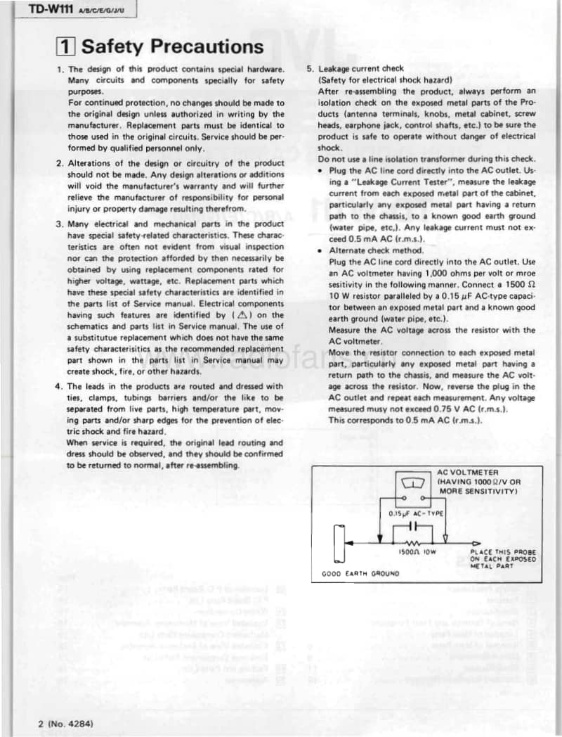Jvc-TDW-111-Service-Manual电路原理图.pdf_第2页