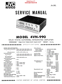 Jvc-4VN-990-Service-Manual电路原理图.pdf
