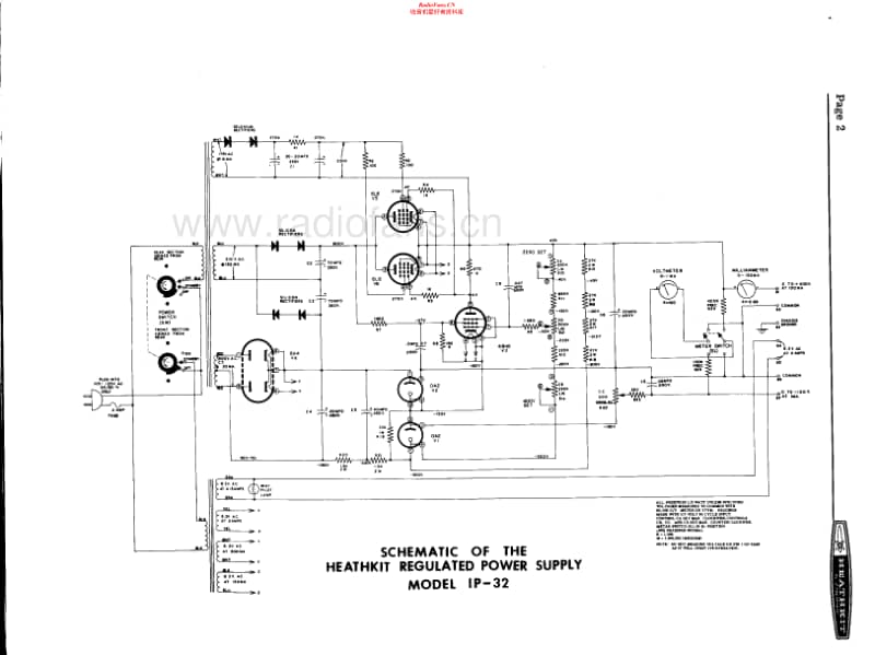 Heathkit-IP-32-Manual电路原理图.pdf_第2页