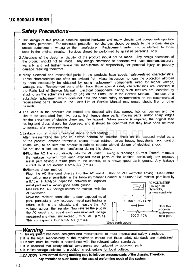 Jvc-UX-5500-R-Service-Manual电路原理图.pdf_第2页