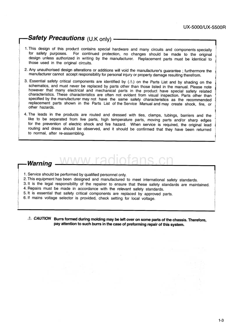 Jvc-UX-5500-R-Service-Manual电路原理图.pdf_第3页