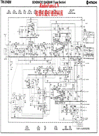 Hitachi-TRK-9140-W-Schematic电路原理图.pdf