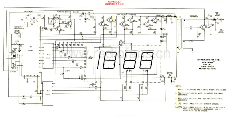 Heathkit-GC-1093-Schematic电路原理图.pdf_第1页