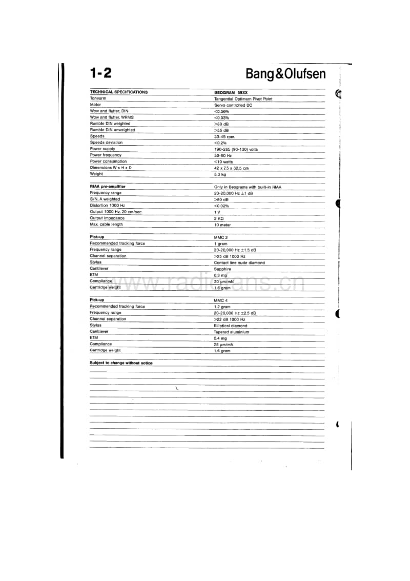 Bang-Olufsen-Beogram-59XX-Service-Manual电路原理图.pdf_第2页