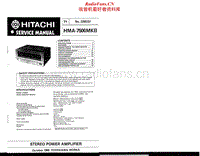 Hitachi-HMA-7500_Mk2-Service-Manual(1)电路原理图.pdf