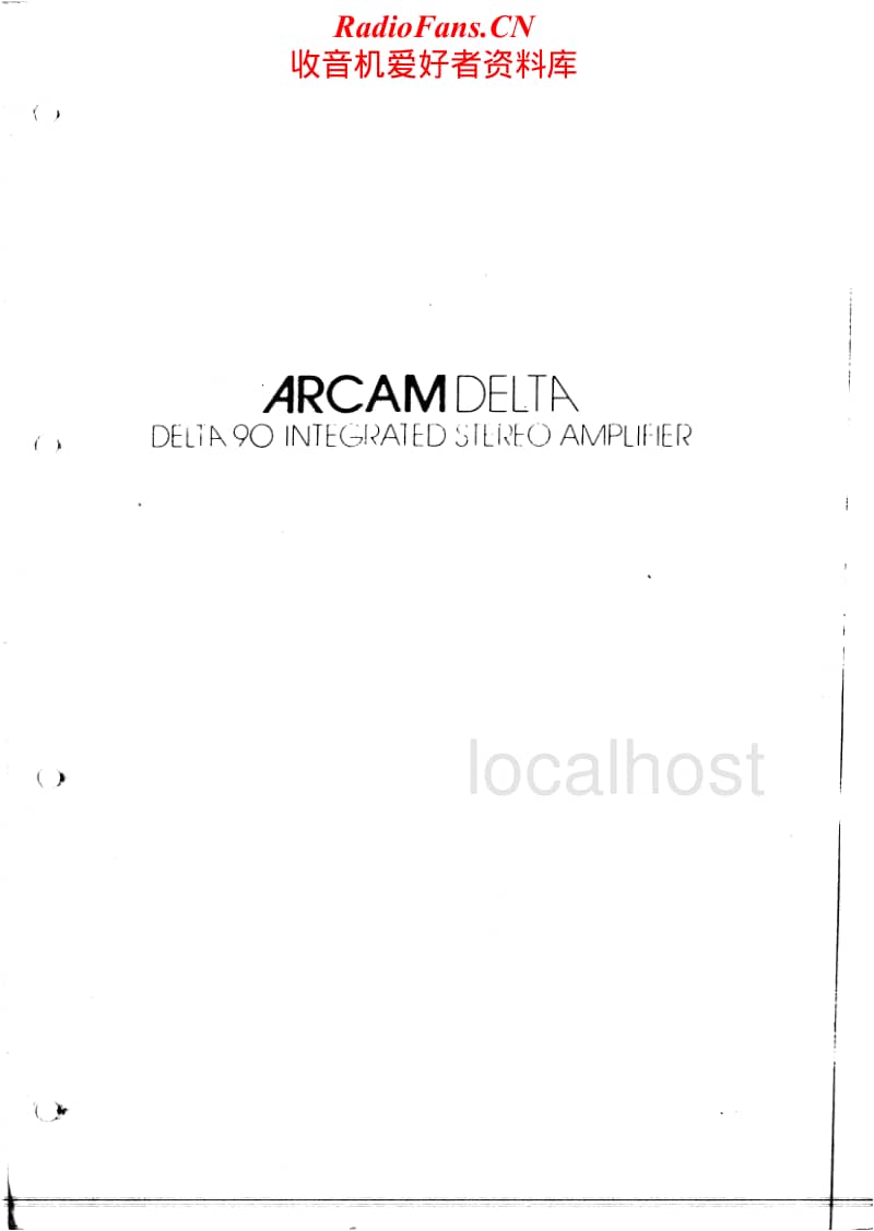 Arcam-DELTA-90-Service-Manual电路原理图.pdf_第1页