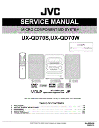Jvc-UXQD-70-W-Service-Manual电路原理图.pdf