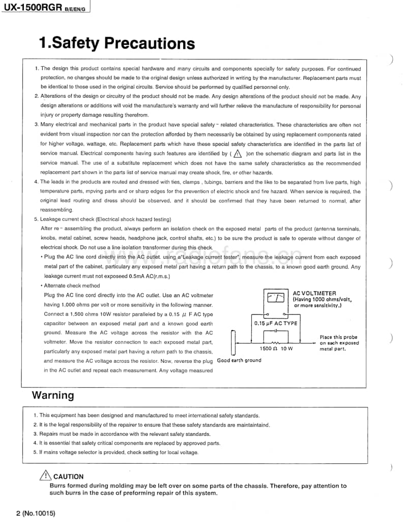 Jvc-UX-1500-RGR-Service-Manual电路原理图.pdf_第2页