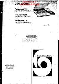 Bang-Olufsen-Beogram_8000-Service-Manual电路原理图.pdf