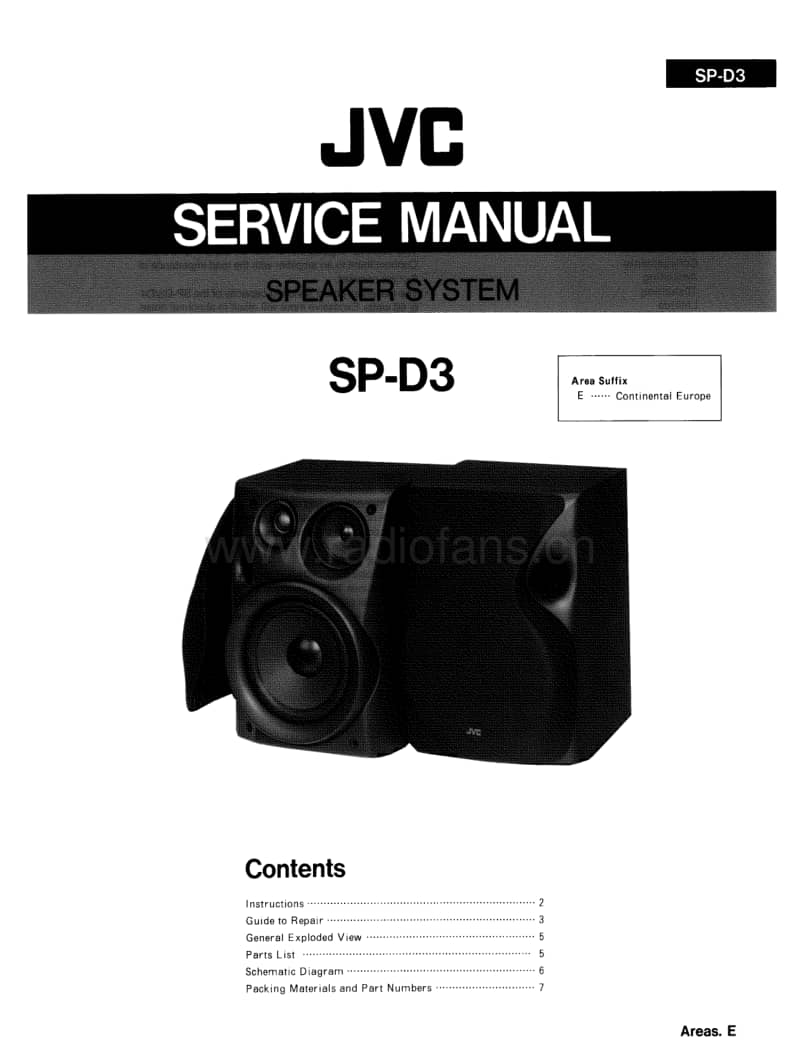 Jvc-SPD-3-Service-Manual电路原理图.pdf_第1页