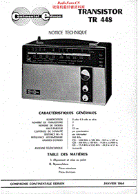 Continental-Edison-TR-448-Schematic电路原理图.pdf