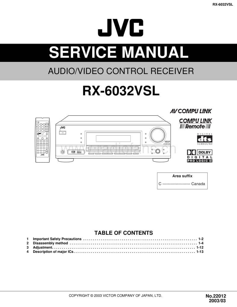 Jvc-RX-6032-VSL-Service-Manual电路原理图.pdf_第1页