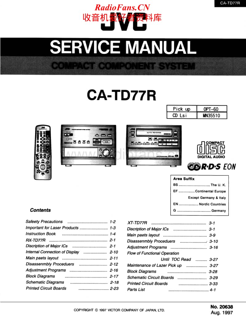 Jvc-CATD-77-R-Service-Manual电路原理图.pdf_第1页