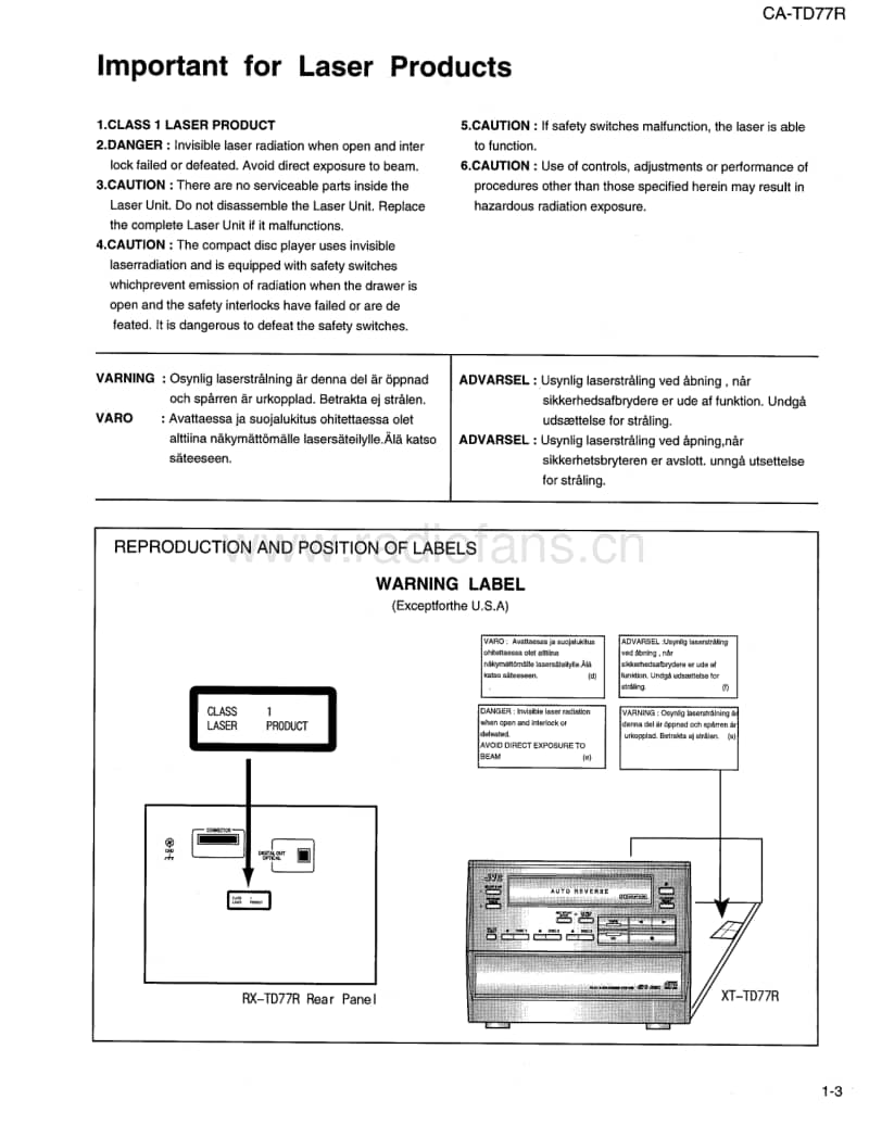 Jvc-CATD-77-R-Service-Manual电路原理图.pdf_第3页