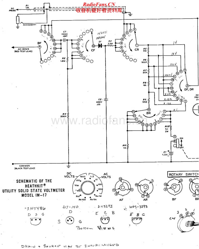 Heathkit-IM-17-Schematic-2电路原理图.pdf_第1页