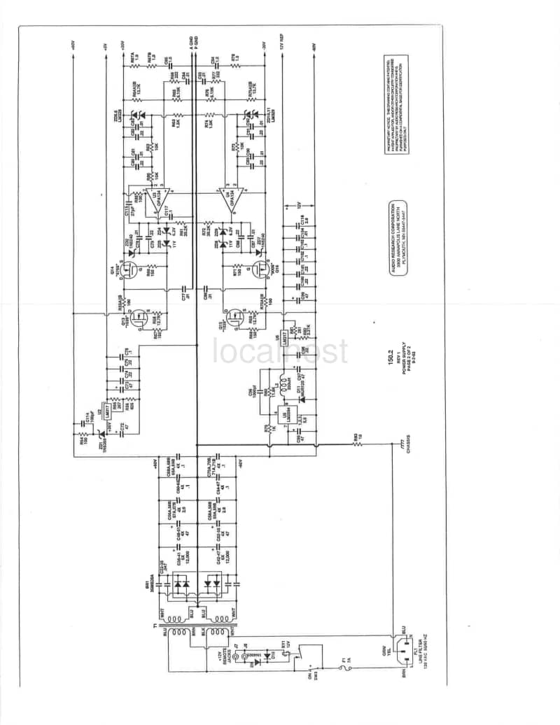 Audio-Research-150.2-Schematic电路原理图.pdf_第3页