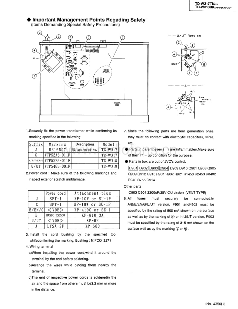 Jvc-TDW-318-BK-Service-Manual电路原理图.pdf_第3页