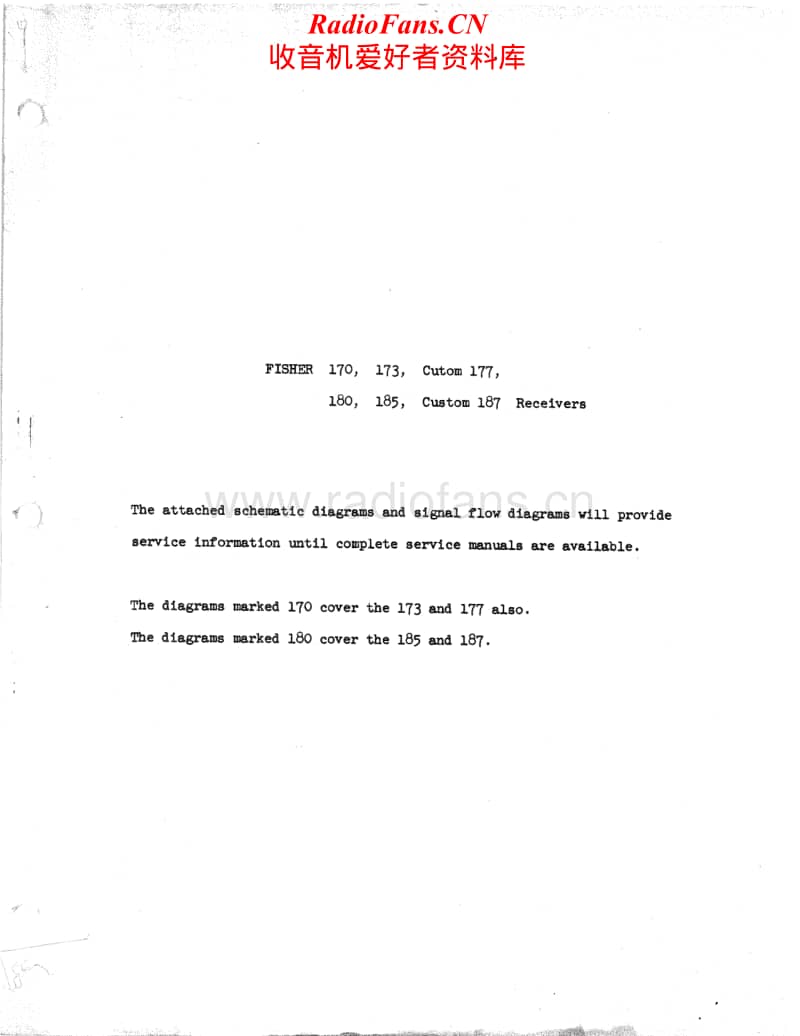 Fisher-177-Service-Manual电路原理图.pdf_第1页