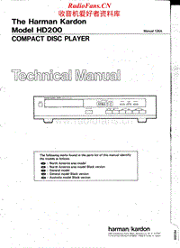 Harman-Kardon-HD-200-Service-Manual电路原理图.pdf