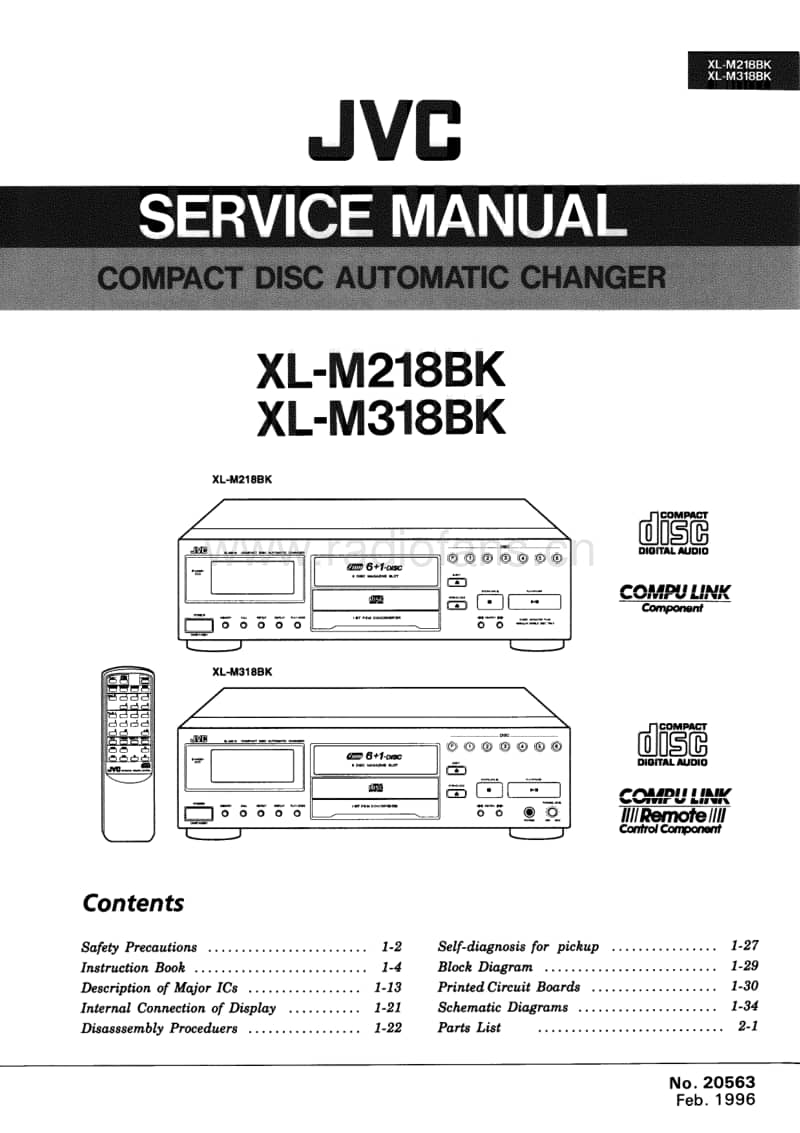 Jvc-XLM-218-Service-Manual电路原理图.pdf_第1页