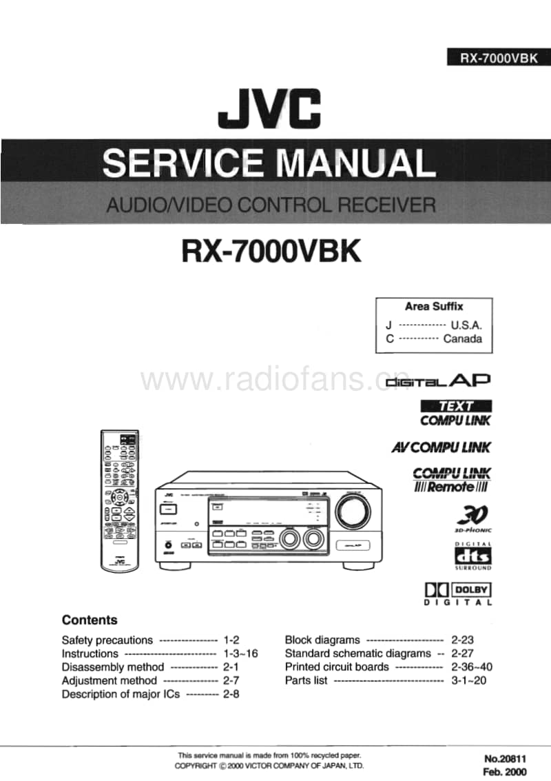 Jvc-RX-7000-VBK-Service-Manual电路原理图.pdf_第1页