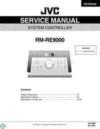 Jvc-RMRE-9000-Service-Manual电路原理图.pdf