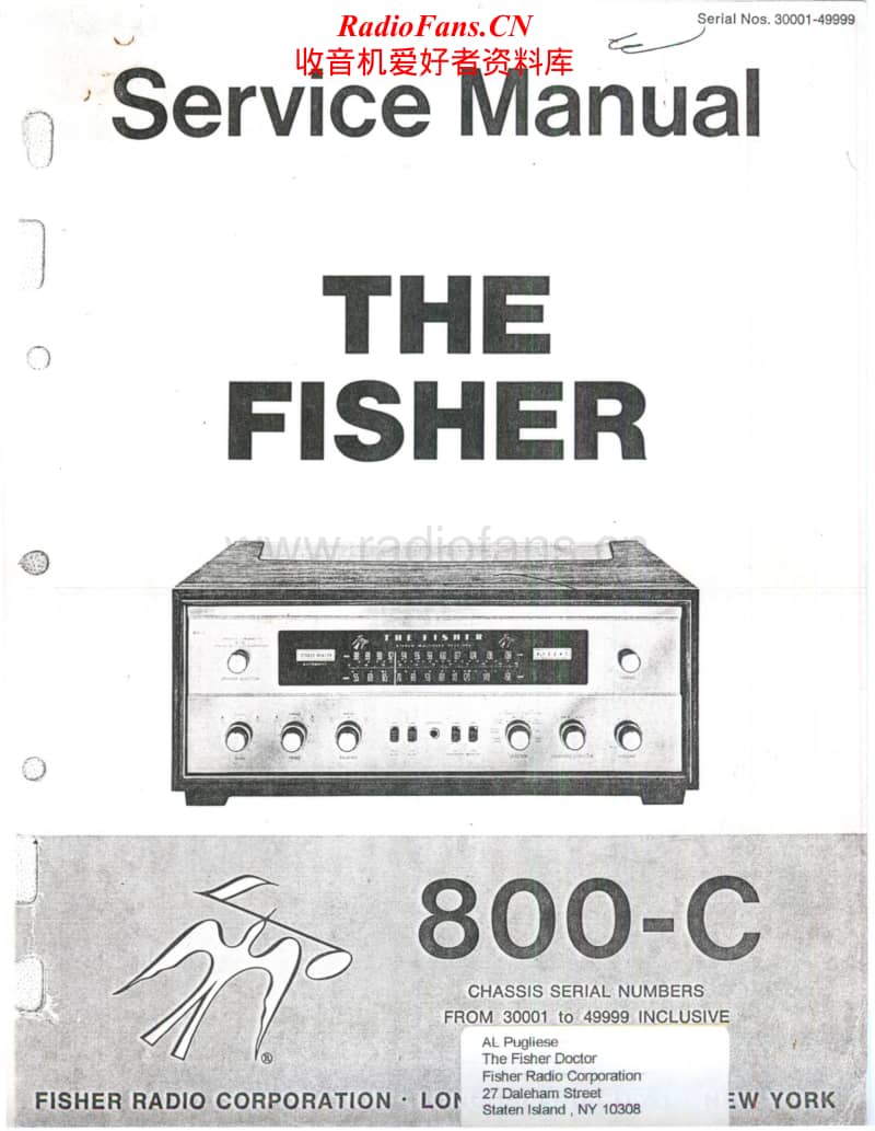 Fisher-800-C-Service-Manual-30001-49999电路原理图.pdf_第1页
