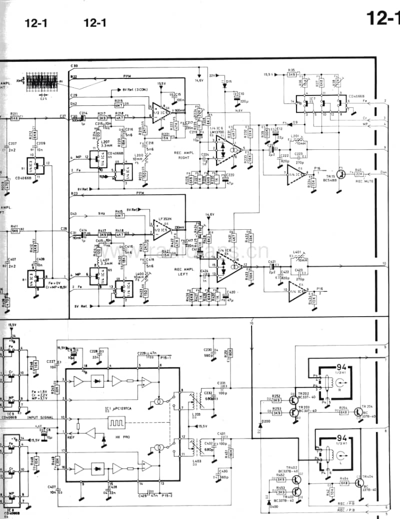 Bang-Olufsen-Beocord_6500-Service-Manual电路原理图.pdf_第3页