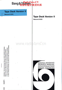 Bang-Olufsen-Beocord_6500-Service-Manual电路原理图.pdf