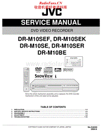 Jvc-DRM-10-BE-Service-Manual电路原理图.pdf
