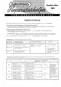 Grundig-Taschen-Boy-202-Service-Manual电路原理图.pdf