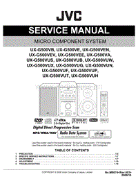 Jvc-UXG-500-Service-Manual电路原理图.pdf