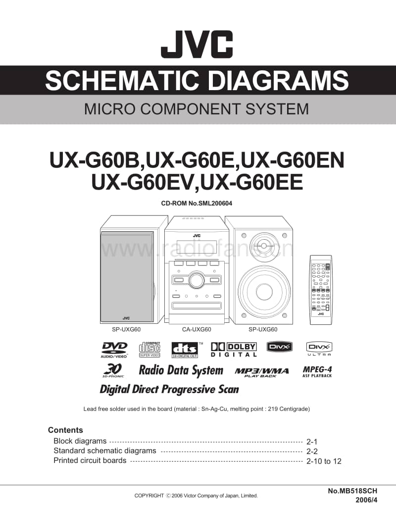 Jvc-UXG-60-EN-Service-Manual电路原理图.pdf_第1页