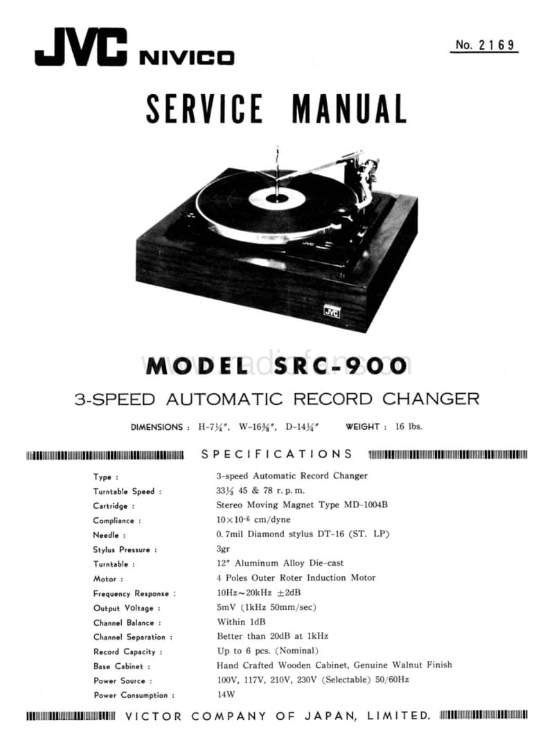 Jvc-SRC-900-Service-Manual电路原理图.pdf_第1页