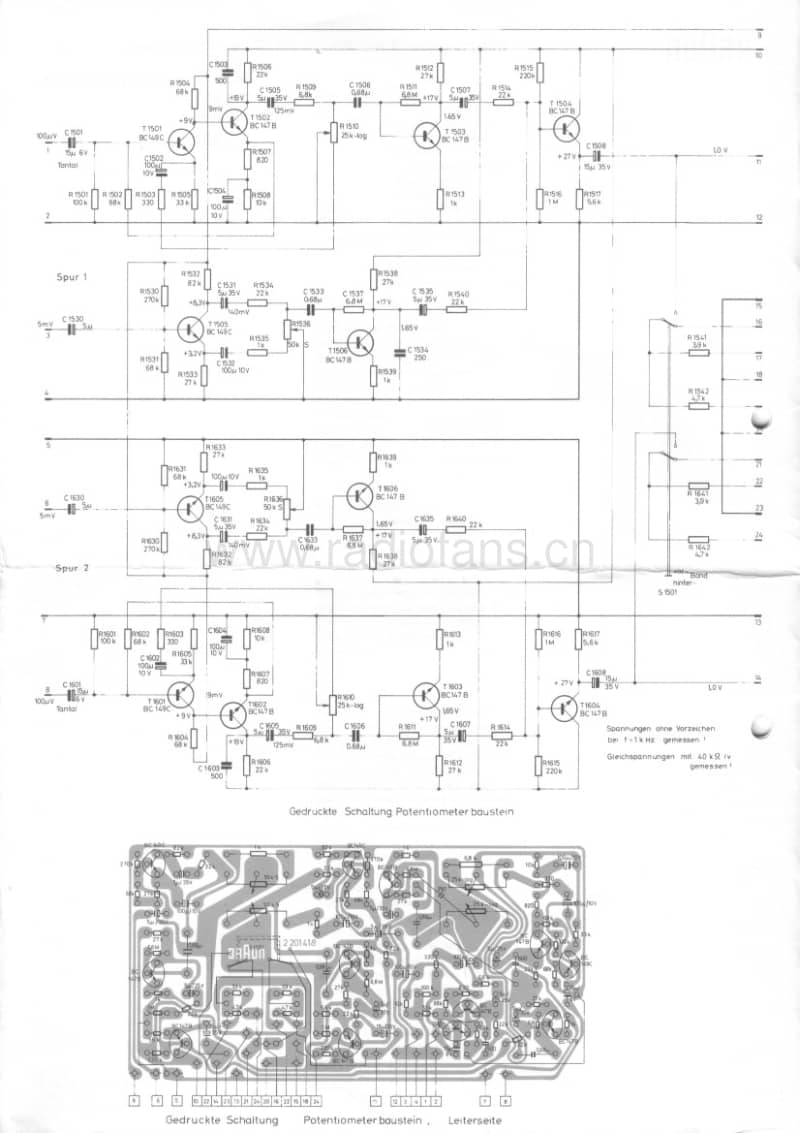 Braun-TG-504-Schematic电路原理图.pdf_第2页