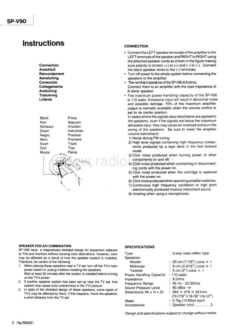Jvc-SPV-90-Service-Manual电路原理图.pdf_第2页