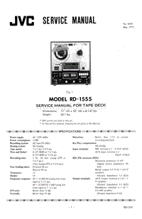 Jvc-RD-1555-Service-Manual电路原理图.pdf