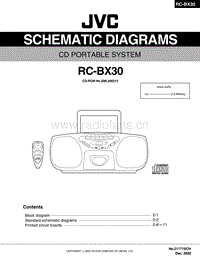 Jvc-RCBX-30-Schematic电路原理图.pdf