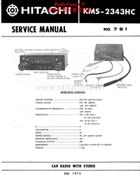 Hitachi-KMS-2343-HC-Service-Manual电路原理图.pdf