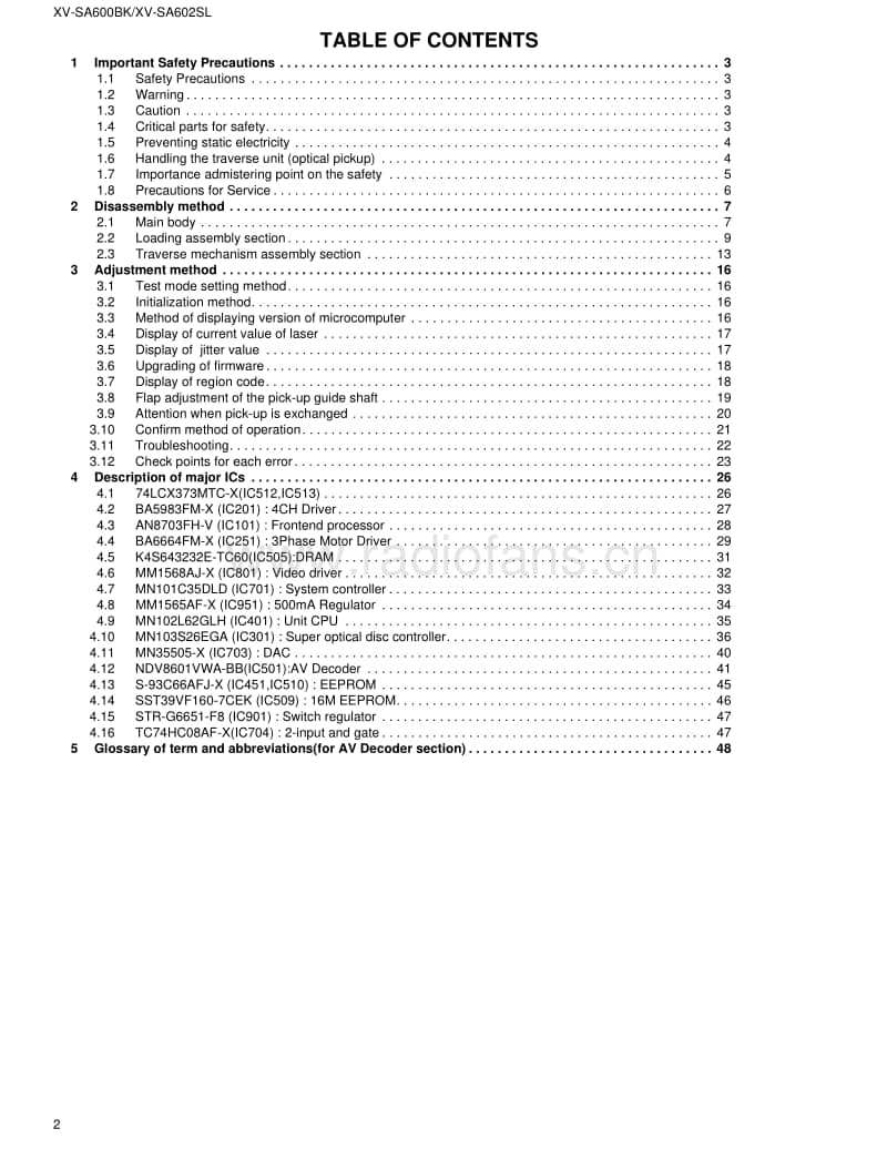 Jvc-XVSA-602-SL-Service-Manual电路原理图.pdf_第2页