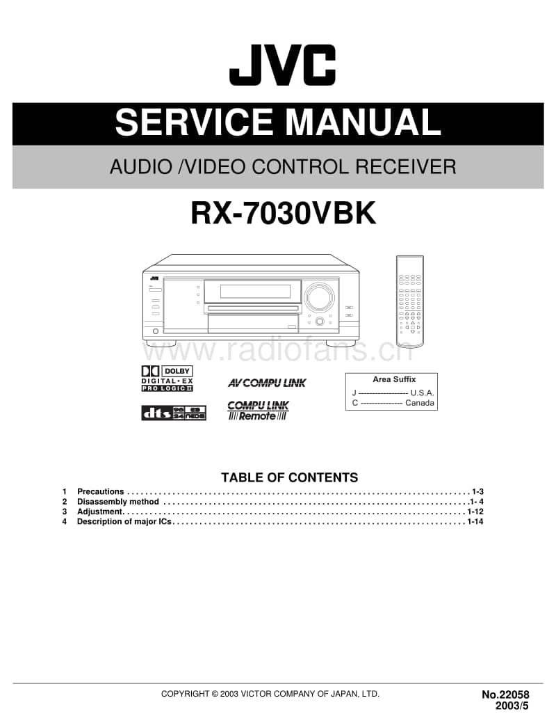 Jvc-RX-7030-VBK-Service-Manual电路原理图.pdf_第1页