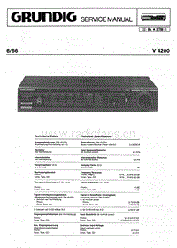 Grundig-V-4200-Schematics电路原理图.pdf
