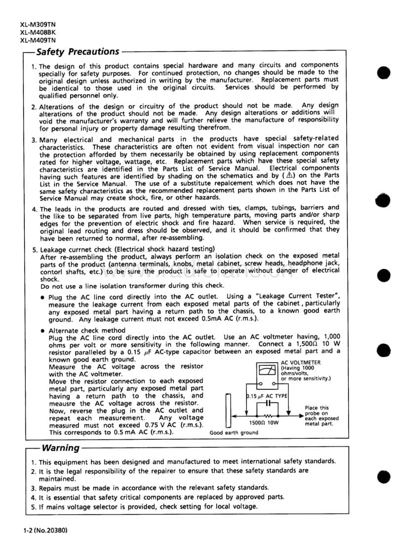Jvc-XLM-309-TN-Service-Manual电路原理图.pdf_第2页