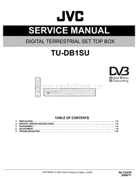 Jvc-TUDB-1-SU-Service-Manual电路原理图.pdf