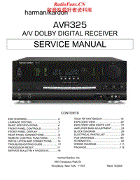 Harman-Kardon-AVR-325-Service-Manual电路原理图.pdf