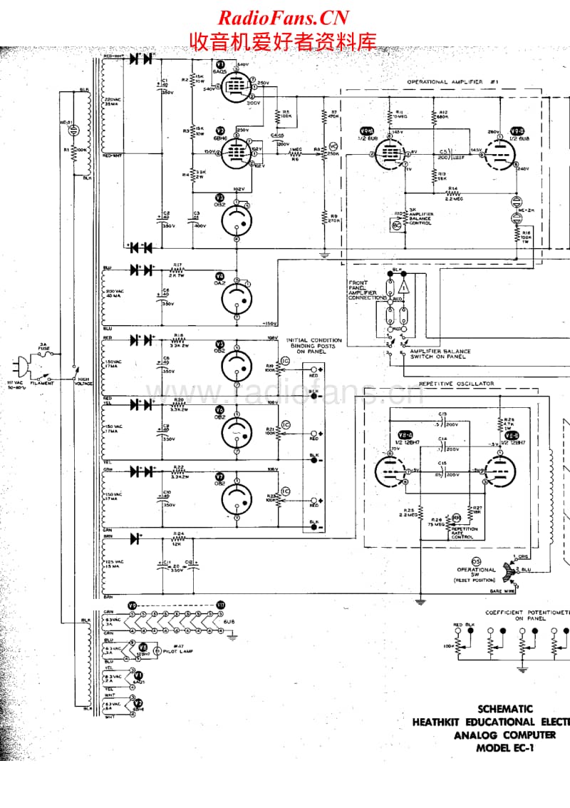 Heathkit-EC-1-Schematic电路原理图.pdf_第1页