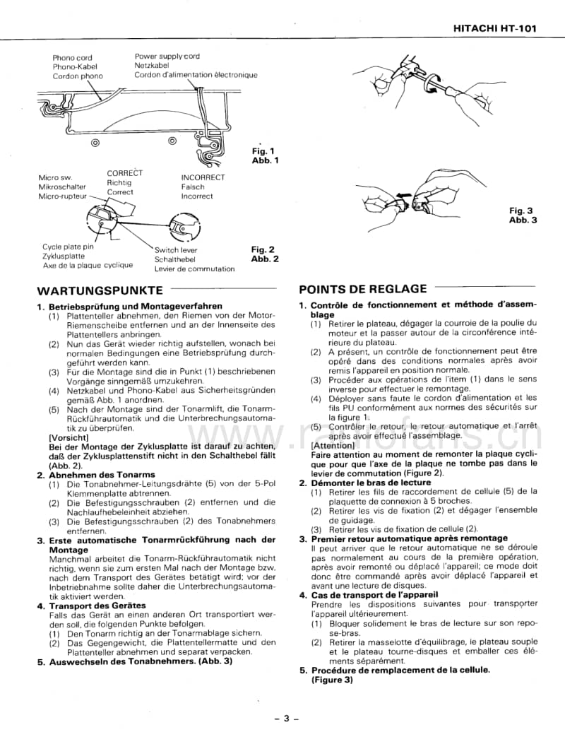 Hitachi-HT-101-Service-Manual电路原理图.pdf_第3页